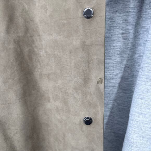 BOSS L-Mochi Leather Jacket Mens Size 44R MSRP $1,695 - Picture 7 of 16